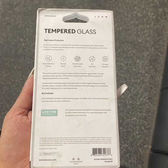 ZIZO TEMPERED GLASS FOR SAMSUNG GALAXY A14 5G - Picture 2 of 2